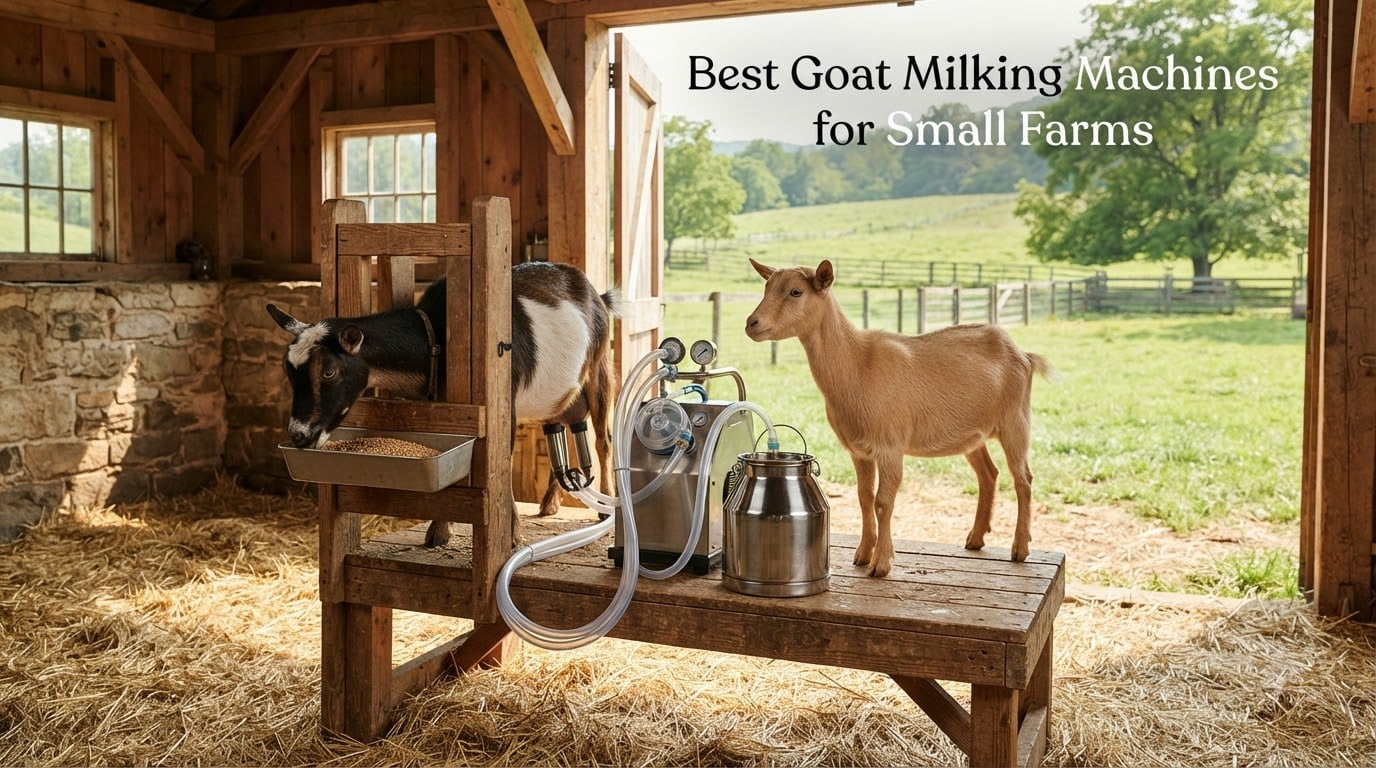Best Goat Milking Machines for Small Farms