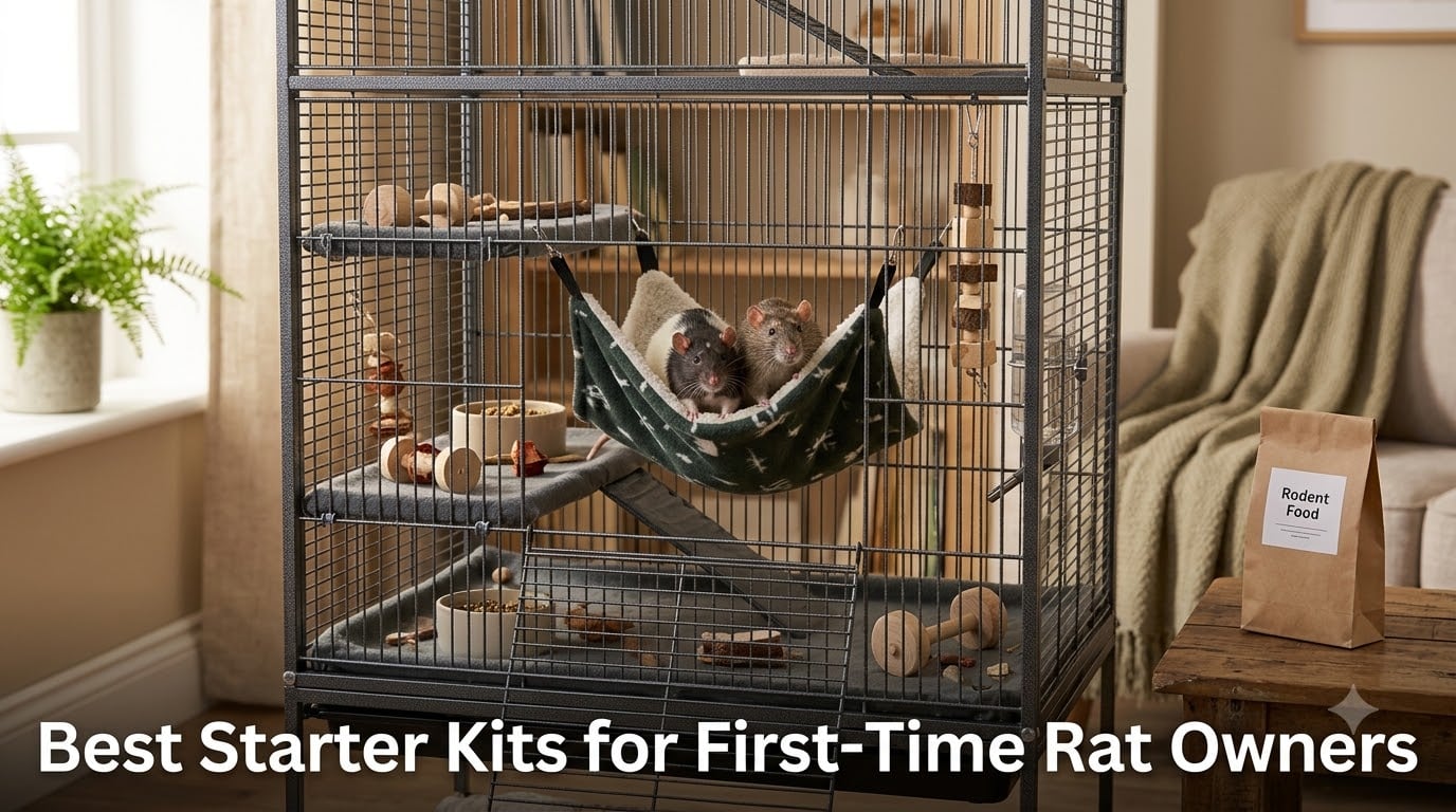Best Starter Kits for First-Time Rat Owners