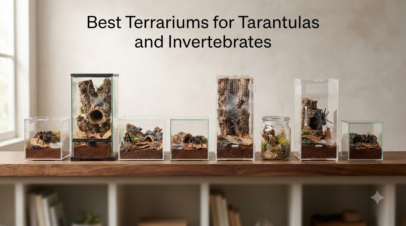 Best Terrariums for Tarantulas and Invertebrates