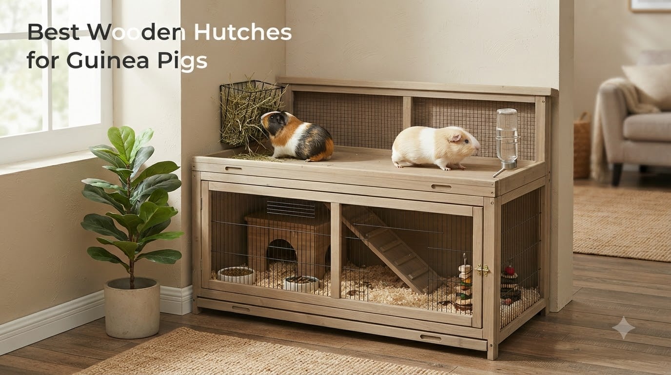 Best Wooden Hutches for Guinea Pigs