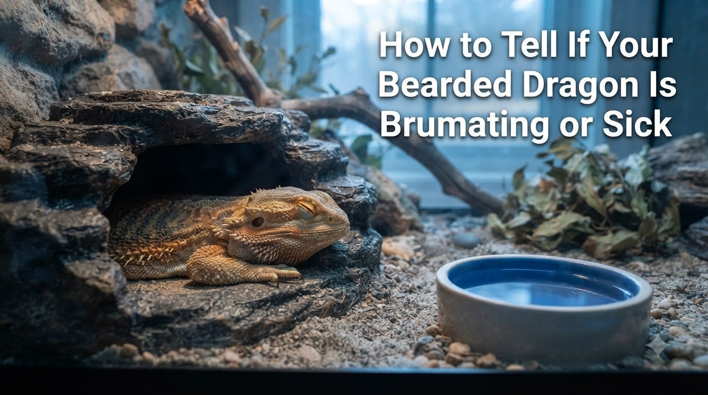 How to Tell If Your Bearded Dragon Is Brumating or Sick