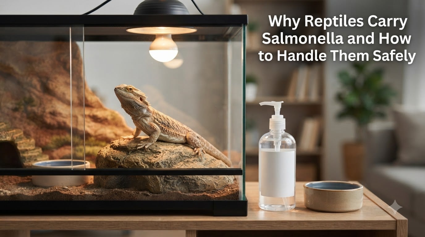 Why Reptiles Carry Salmonella and How to Handle Them Safely