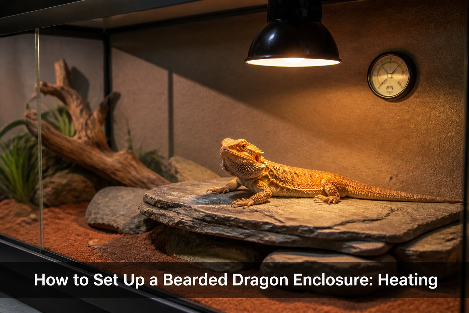 How to Set Up a Bearded Dragon Enclosure: Heating