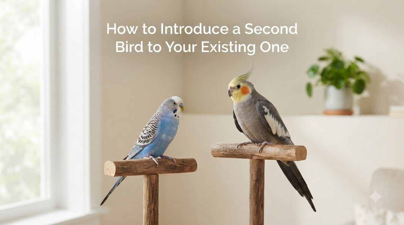How to Introduce a Second Bird to Your Existing One