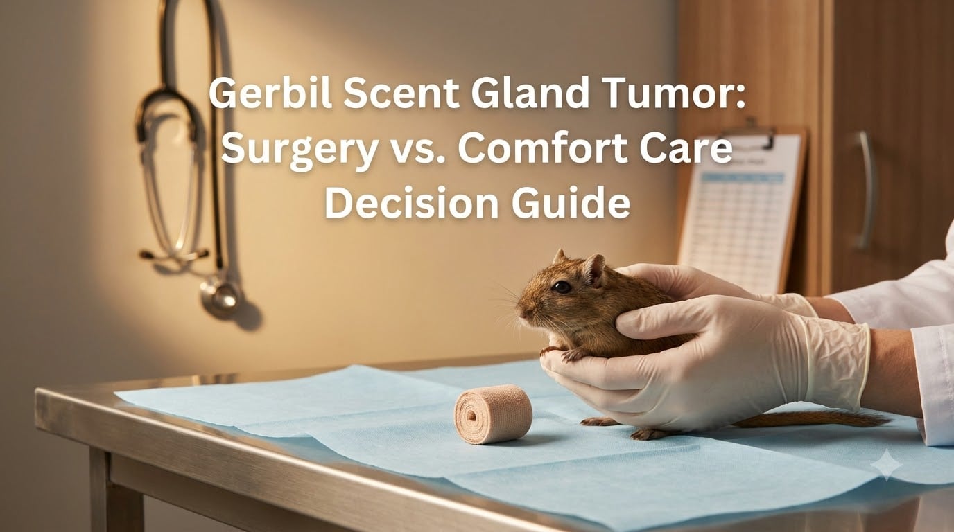 Gerbil Scent Gland Tumor: Surgery vs. Comfort Care Decision Guide