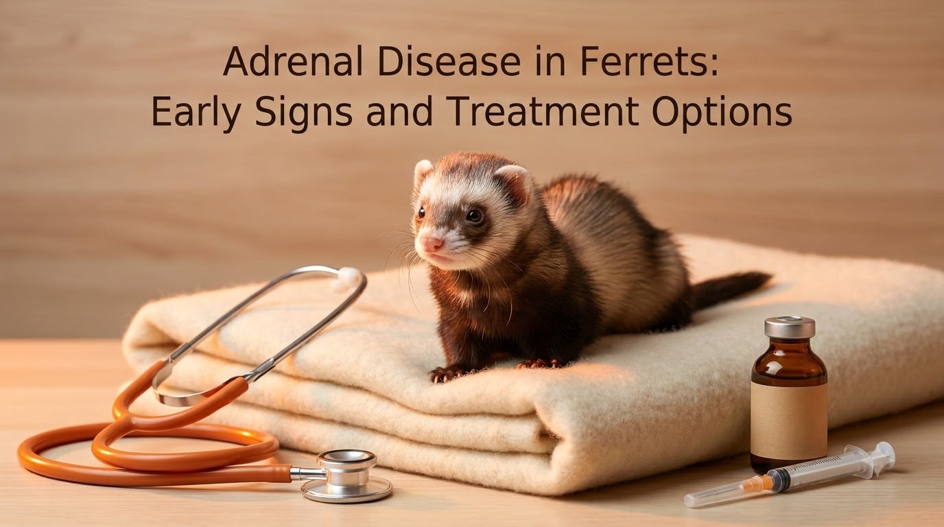 Adrenal Disease in Ferrets: Early Signs and Treatment Options