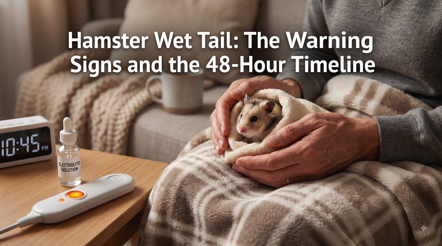 Hamster Wet Tail: The Warning Signs and the 48-Hour Timeline