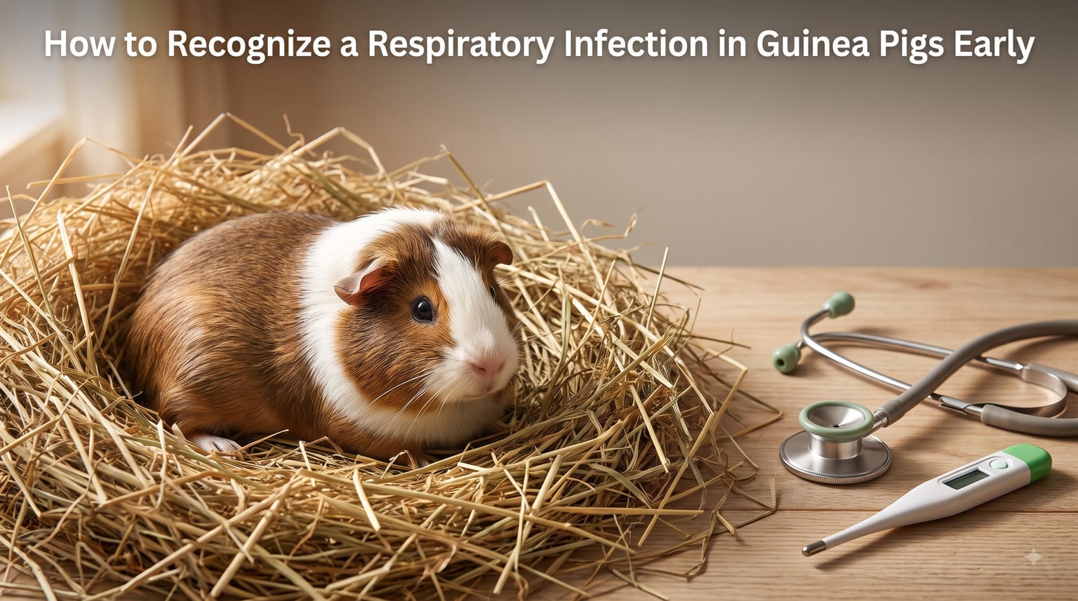How to Recognize a Respiratory Infection in Guinea Pigs Early