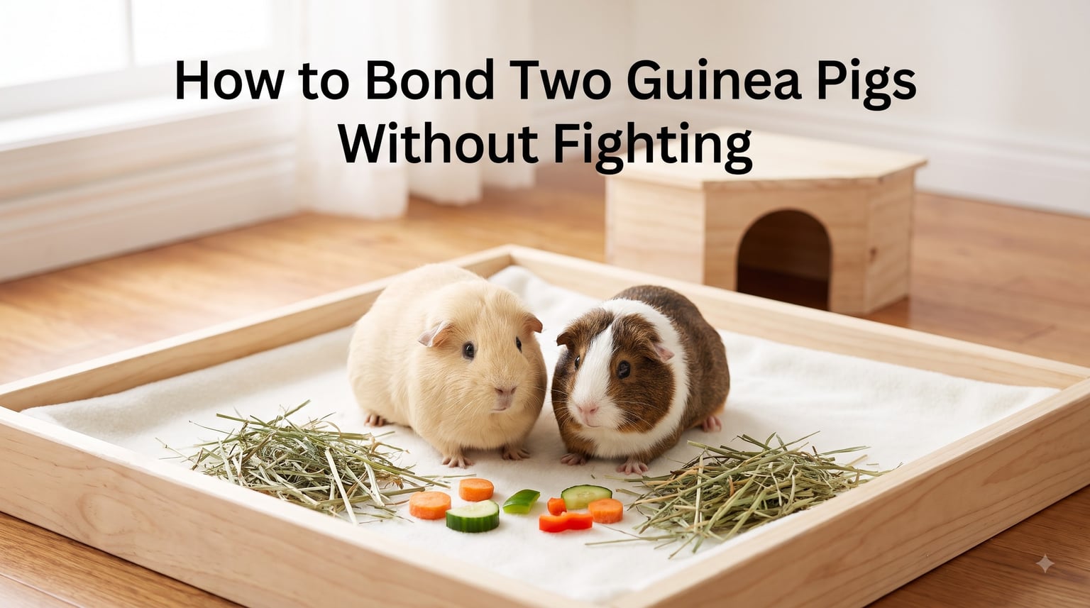 How to Bond Two Guinea Pigs Without Fighting