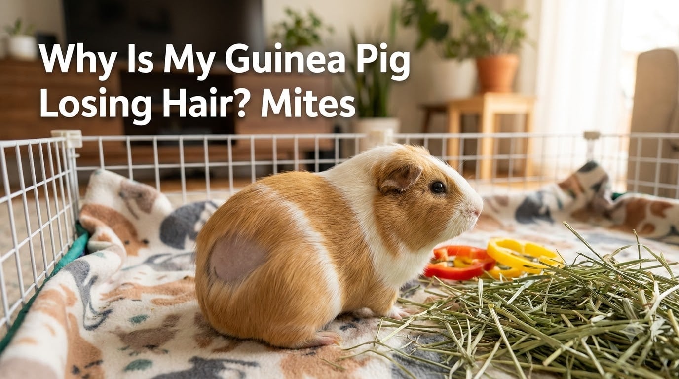 Why Is My Guinea Pig Losing Hair? Mites