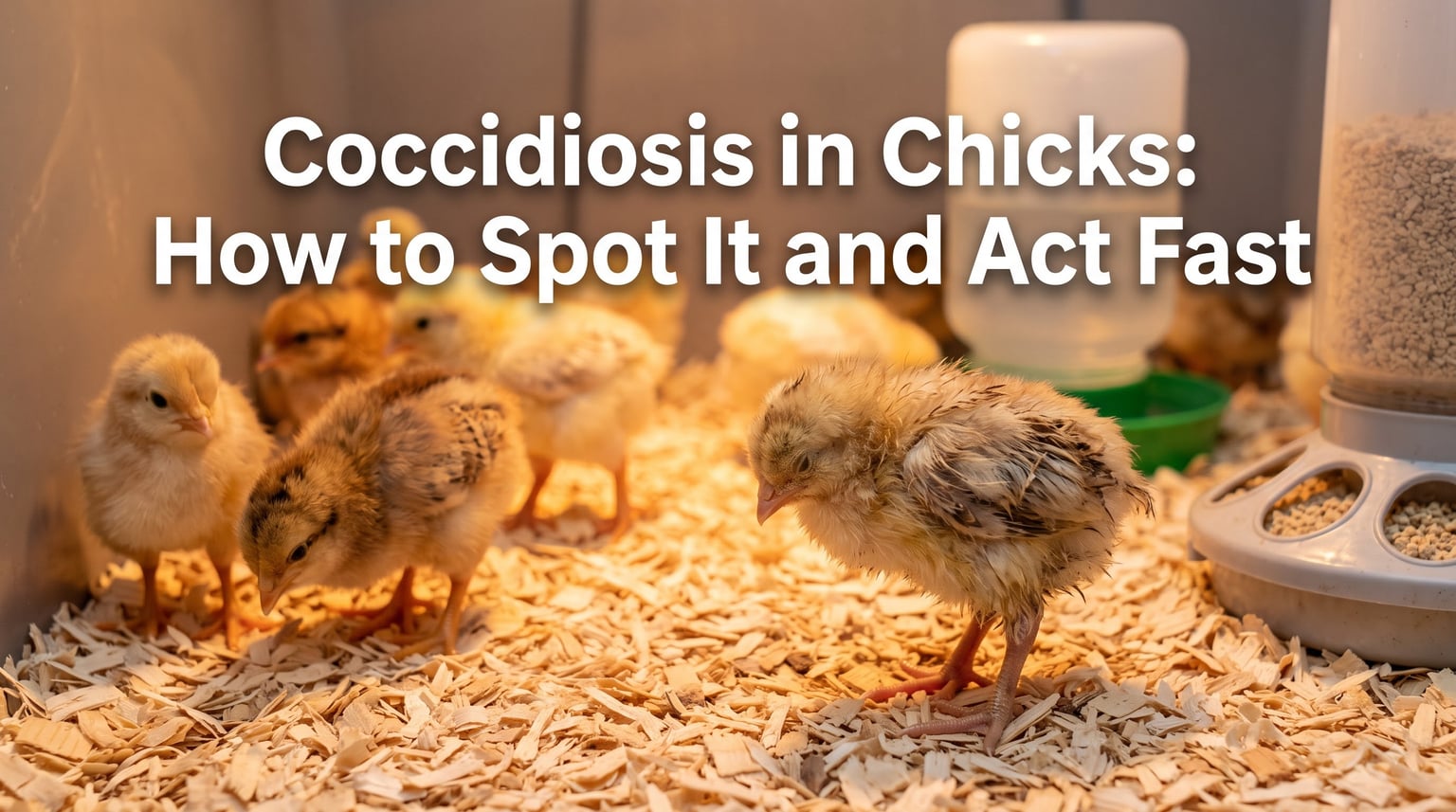 Coccidiosis in Chicks: How to Spot It and Act Fast