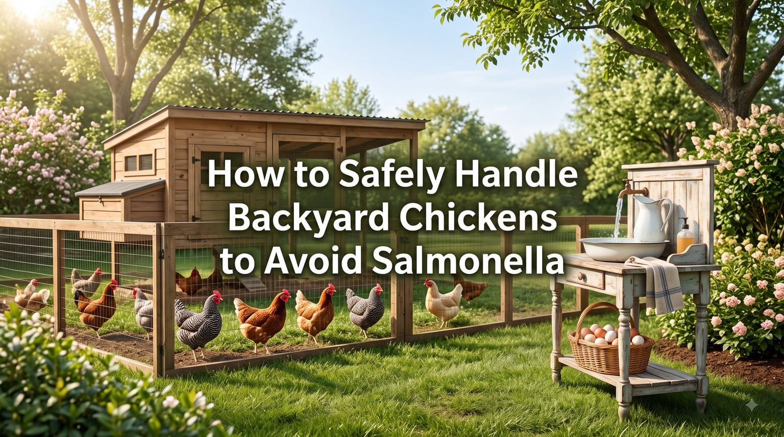 How to Safely Handle Backyard Chickens to Avoid Salmonella