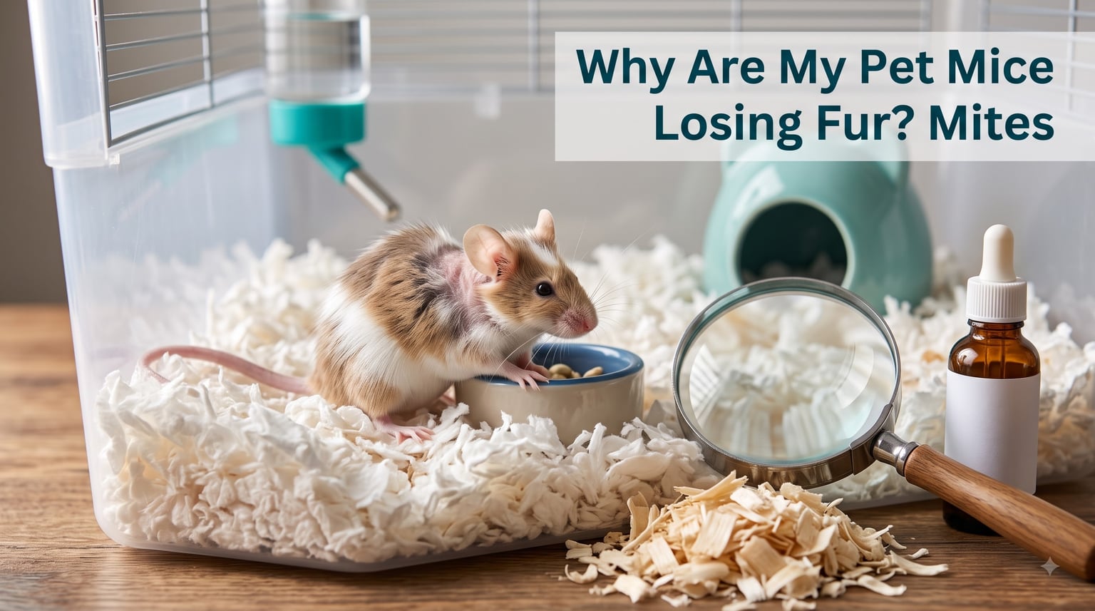 Why Are My Pet Mice Losing Fur? Mites