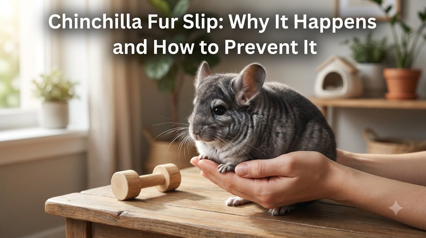 Chinchilla Fur Slip: Why It Happens and How to Prevent It