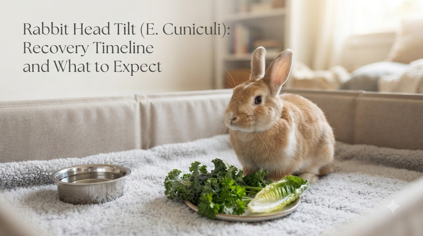 Rabbit Head Tilt (E. Cuniculi): Recovery Timeline and What to Expect