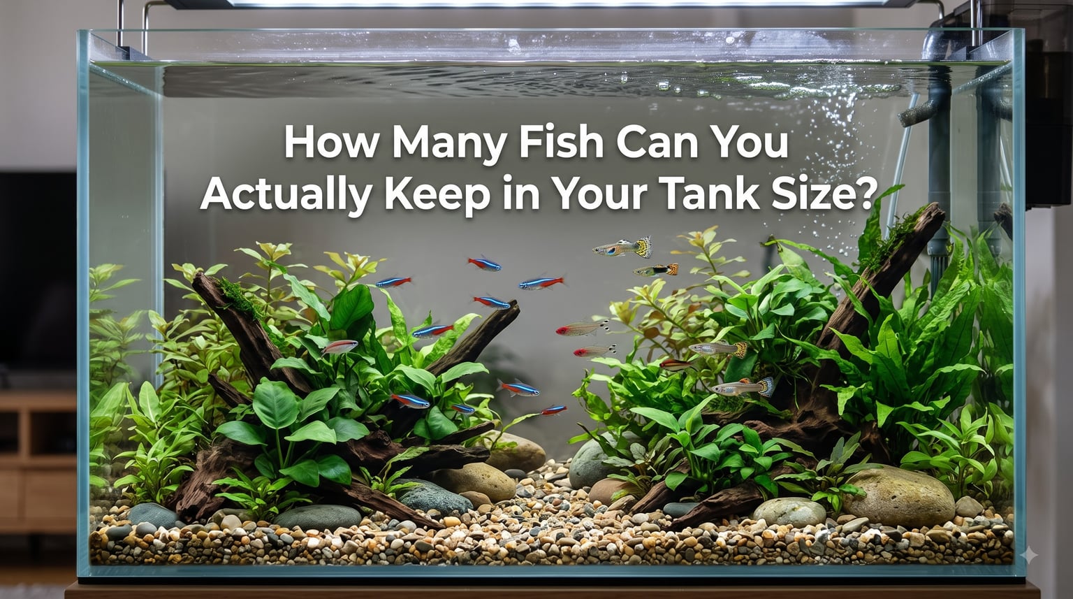 How Many Fish Can You Actually Keep in Your Tank Size?