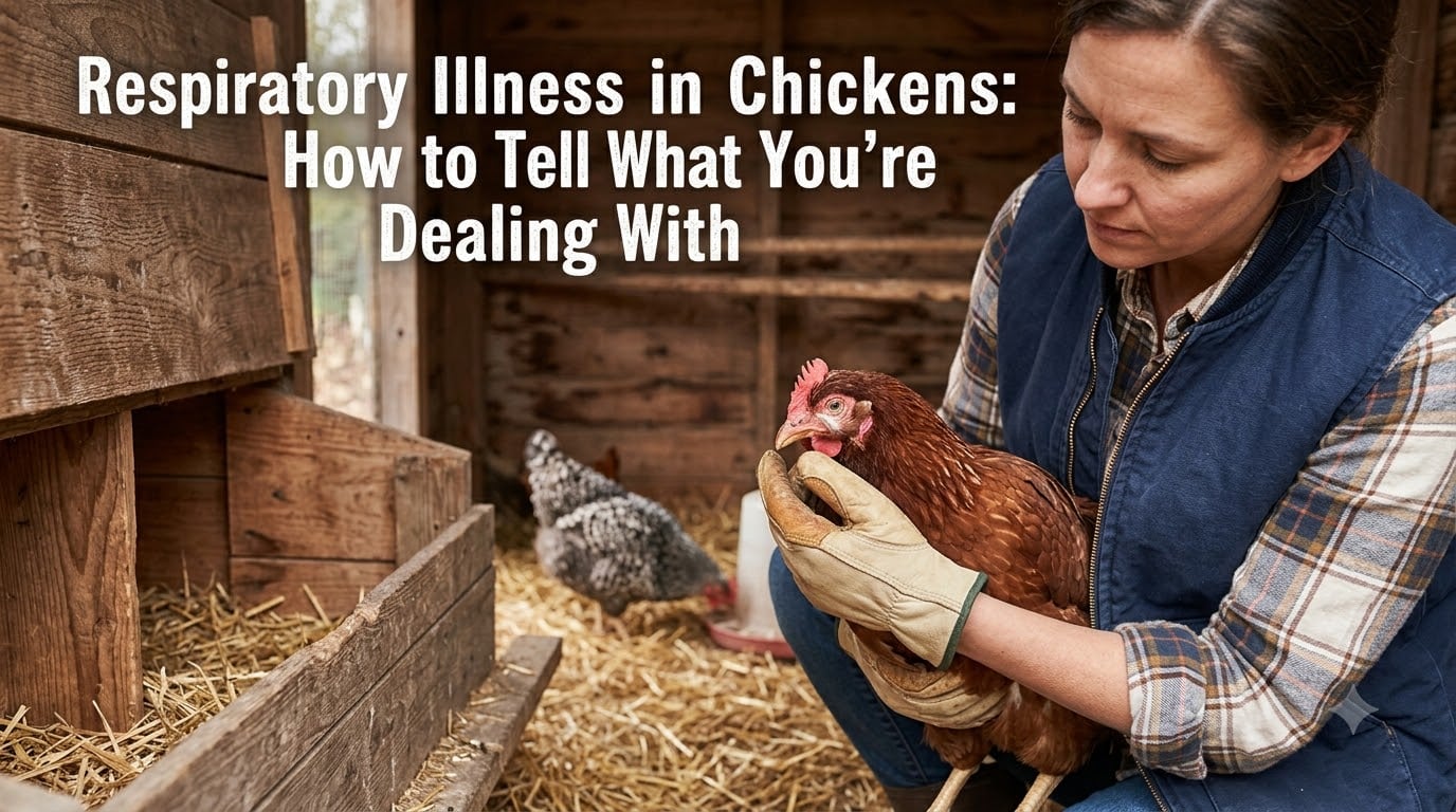 Respiratory Illness in Chickens: How to Tell What You're Dealing With