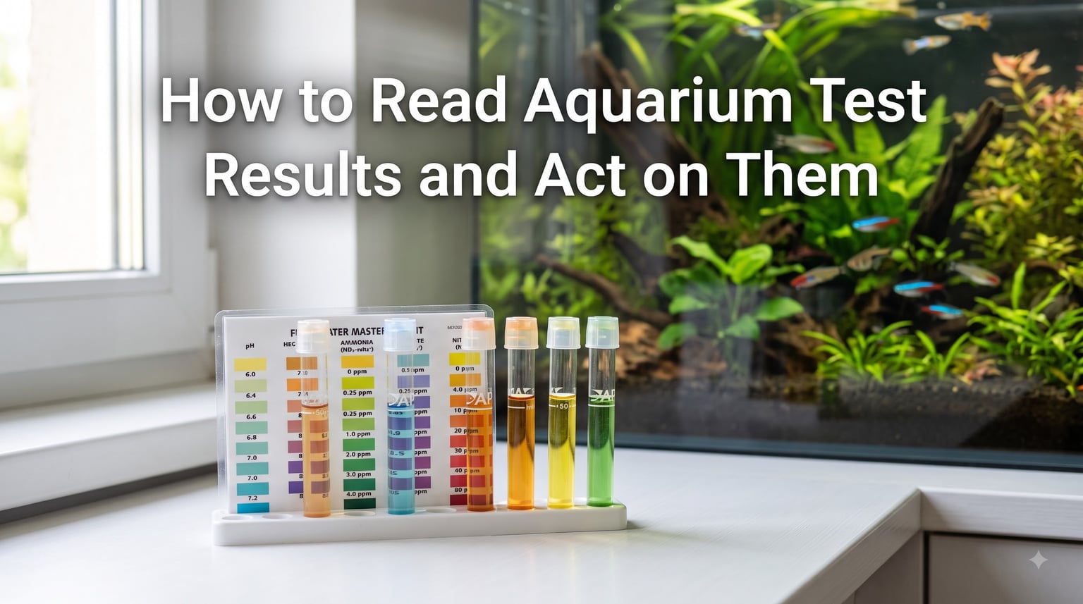 How to Read Aquarium Test Results and Act on Them