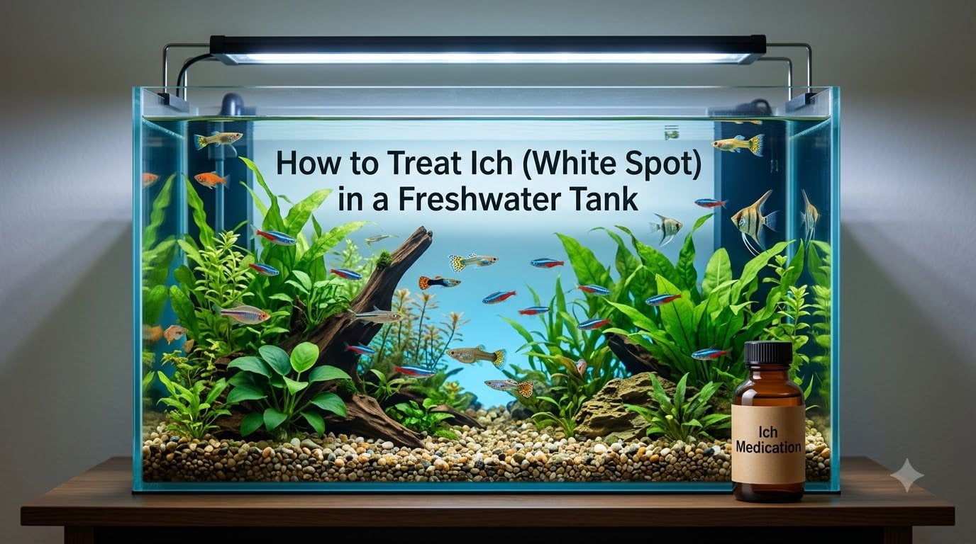 How to Treat Ich (White Spot) in a Freshwater Tank