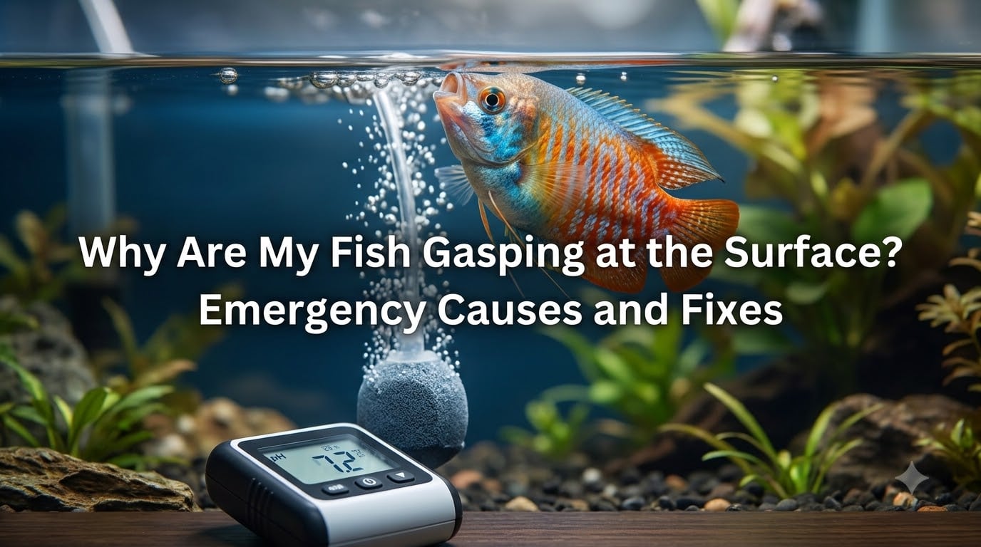 Why Are My Fish Gasping at the Surface? Emergency Causes and Fixes