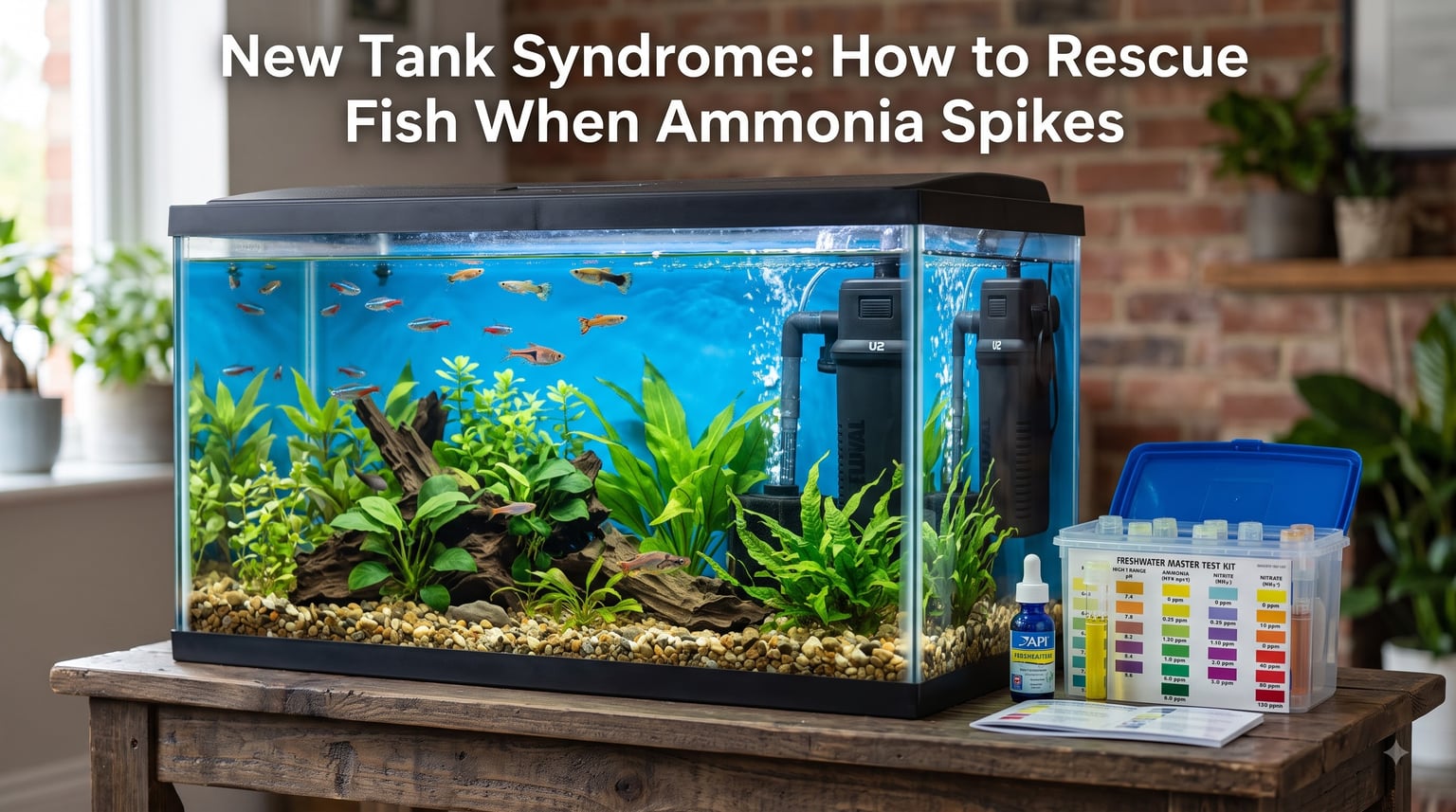 New Tank Syndrome: How to Rescue Fish When Ammonia Spikes