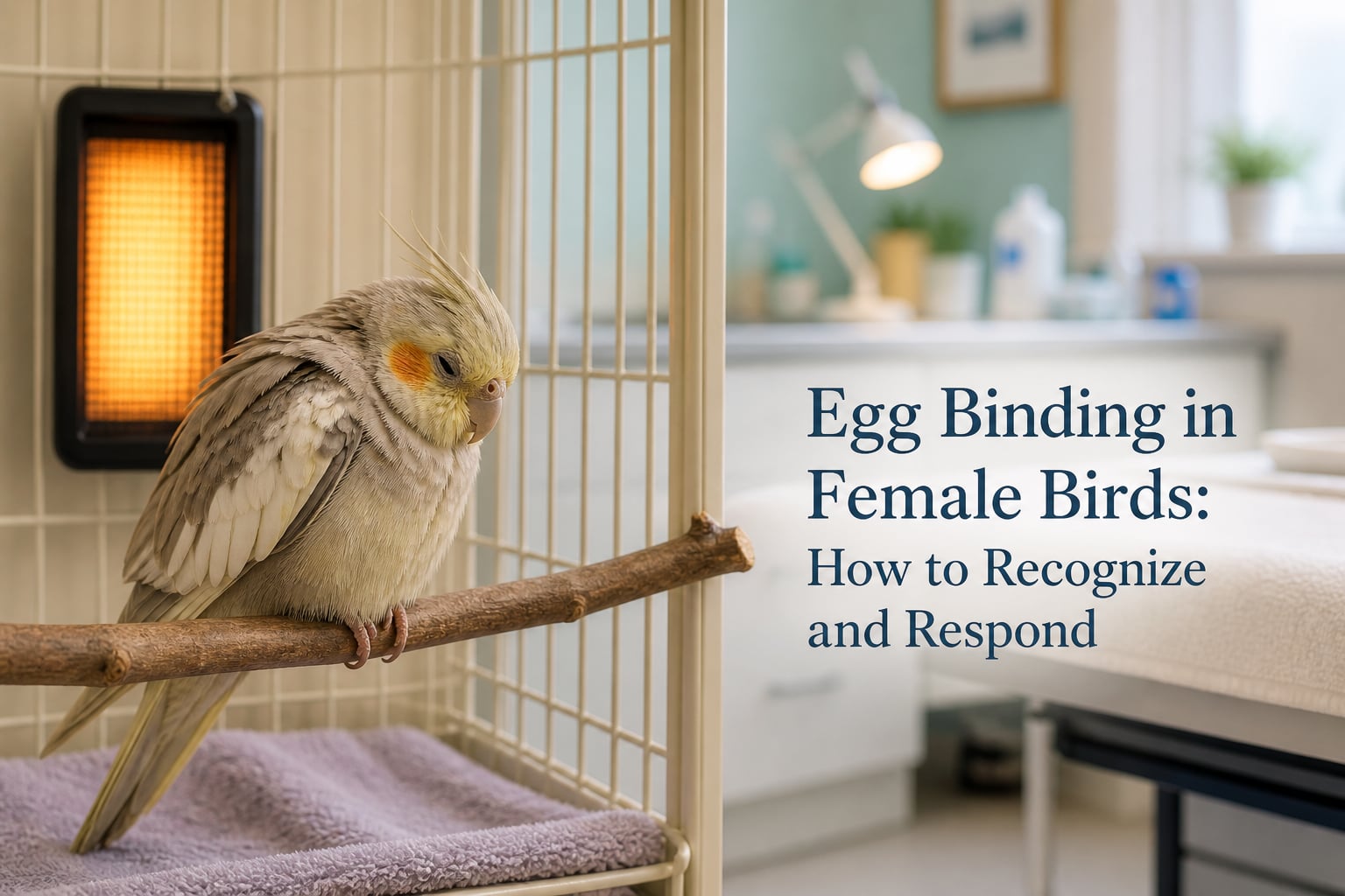 Egg Binding in Female Birds: How to Recognize and Respond
