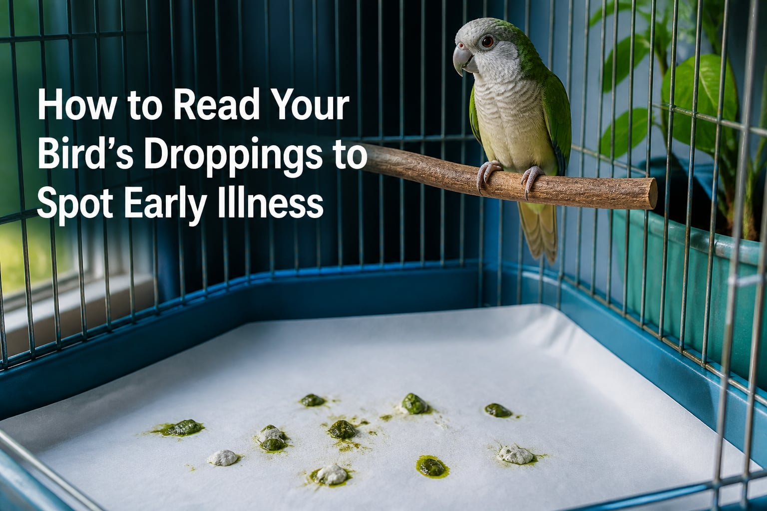 How to Read Your Bird's Droppings to Spot Early Illness