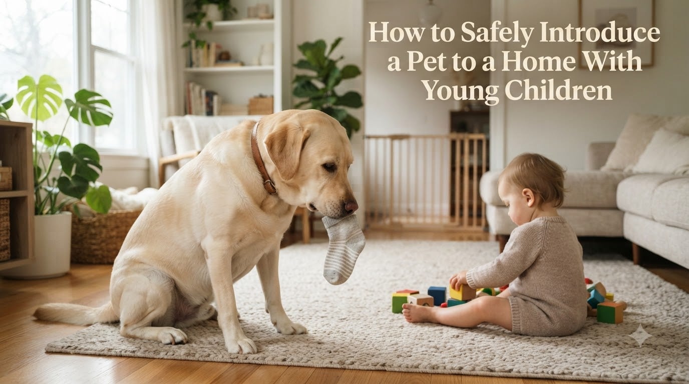 How to Safely Introduce a Pet to a Home With Young Children
