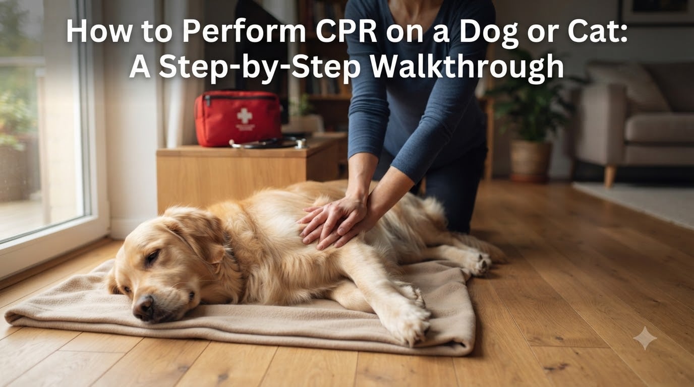 How to Perform CPR on a Dog or Cat: A Step-by-Step Walkthrough