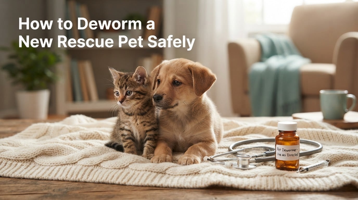 How to Deworm a New Rescue Pet Safely