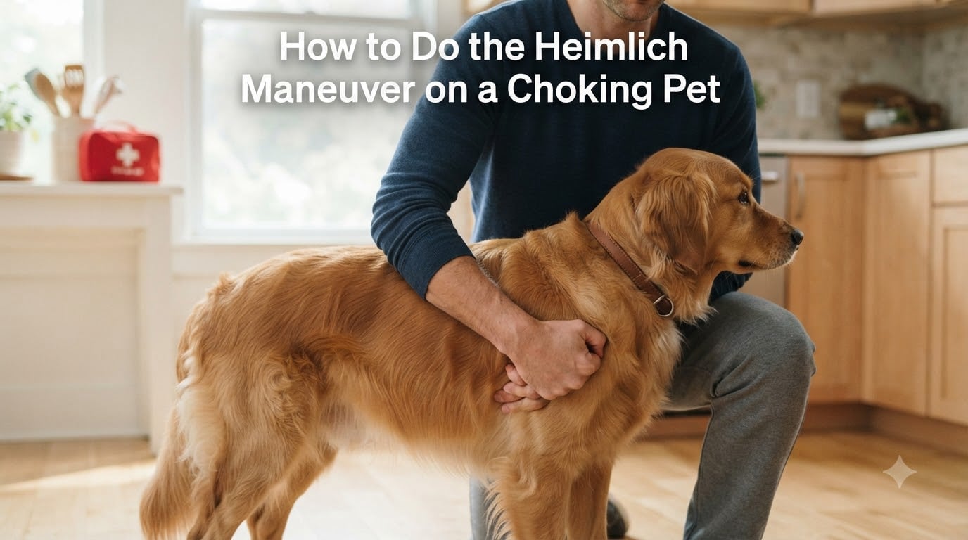 How to Do the Heimlich Maneuver on a Choking Pet
