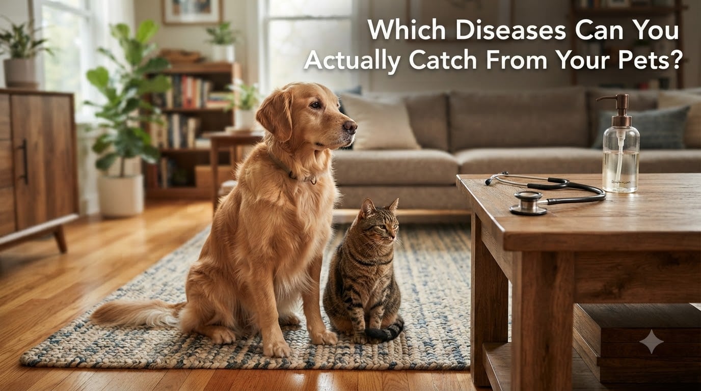 Which Diseases Can You Actually Catch From Your Pets?