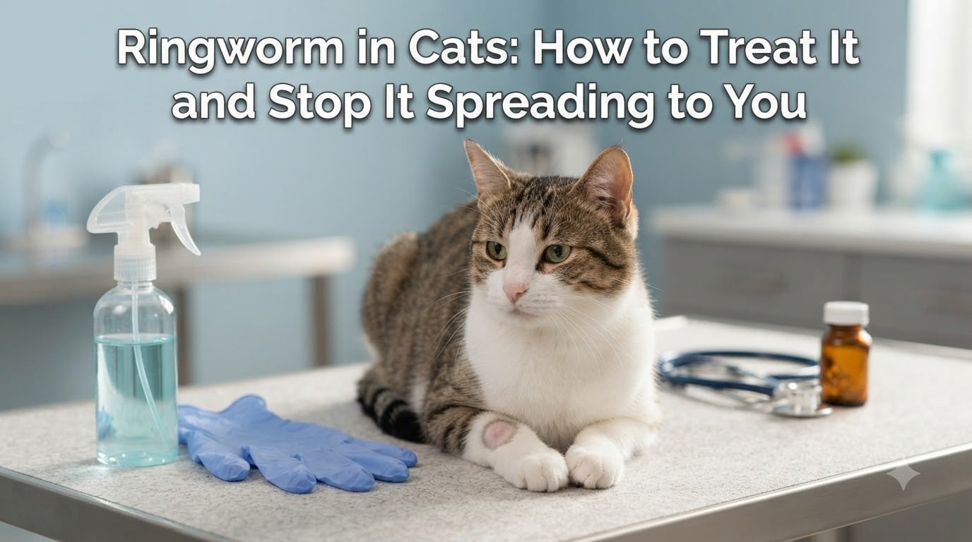 Ringworm in Cats: How to Treat It and Stop It Spreading to You
