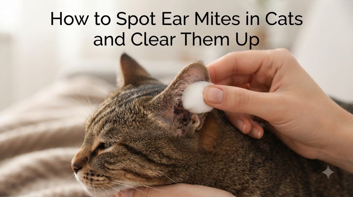 How to Spot Ear Mites in Cats and Clear Them Up