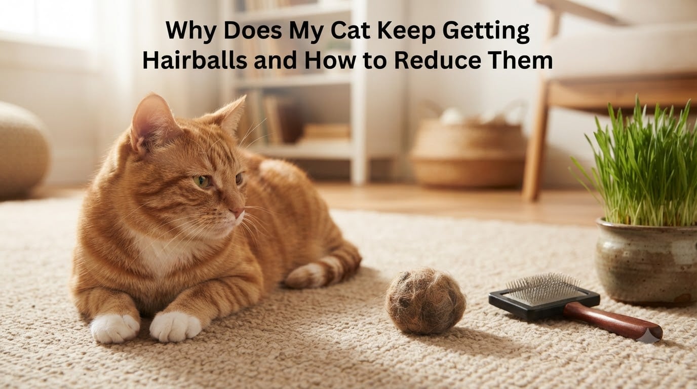 Why Does My Cat Keep Getting Hairballs and How to Reduce Them