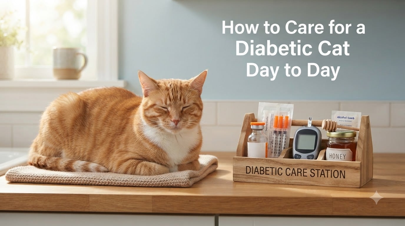 How to Care for a Diabetic Cat Day to Day
