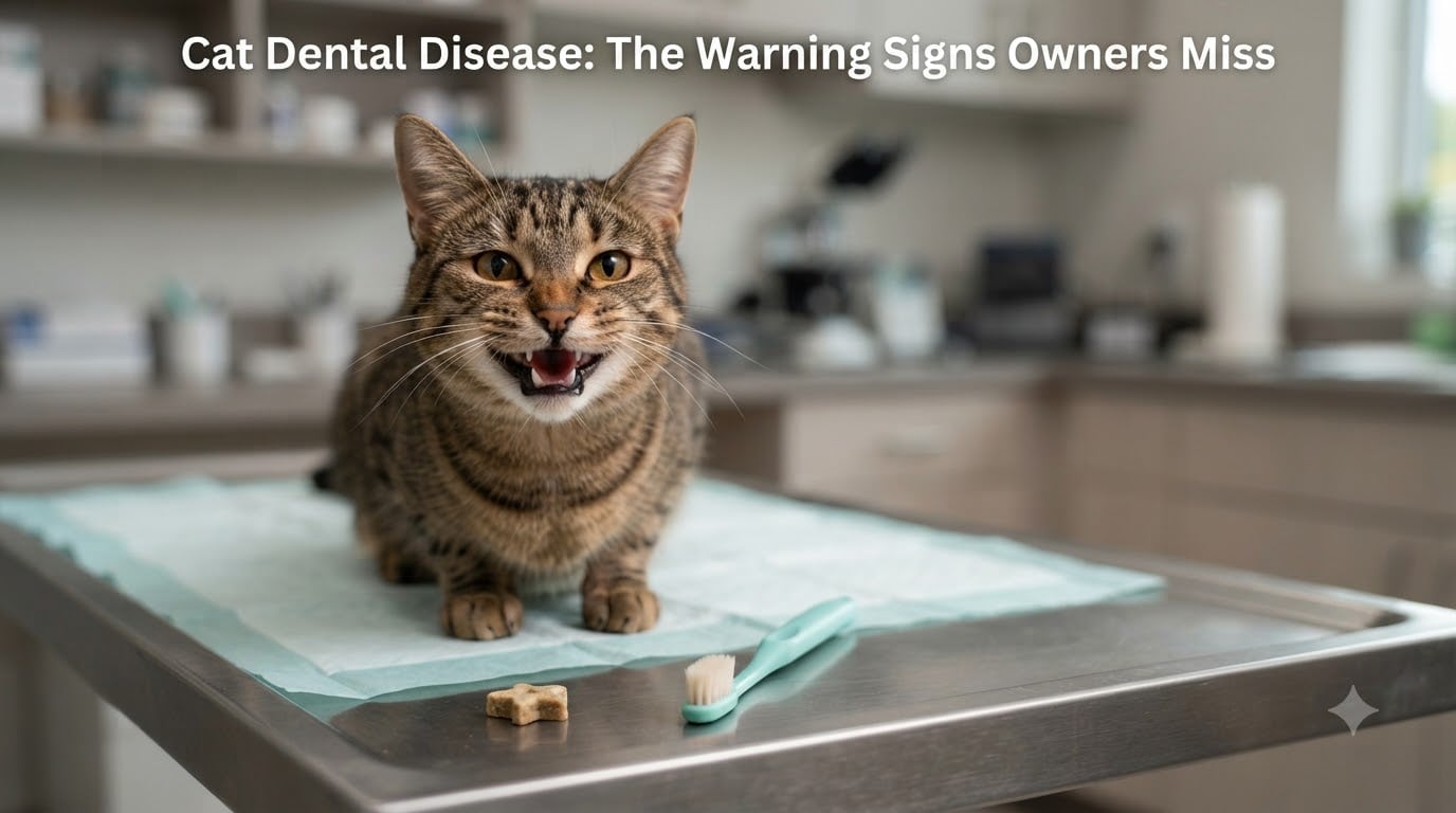 Cat Dental Disease: The Warning Signs Owners Miss