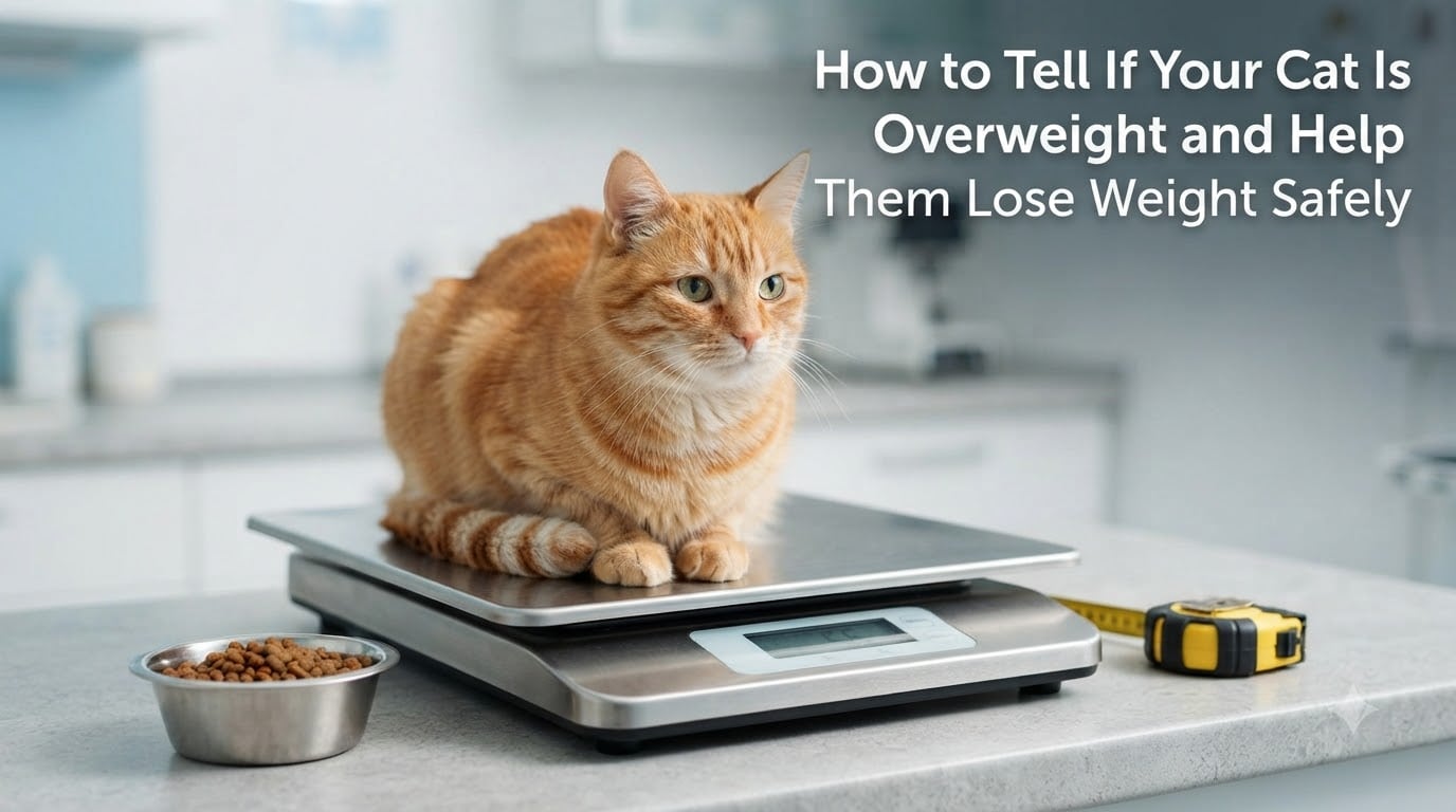 How to Tell If Your Cat Is Overweight and Help Them Lose Weight Safely