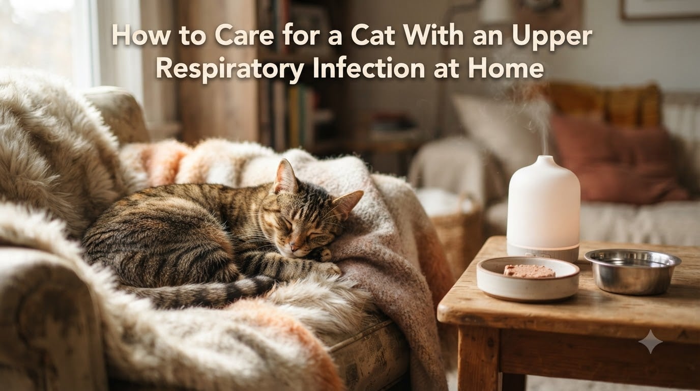 How to Care for a Cat With an Upper Respiratory Infection at Home