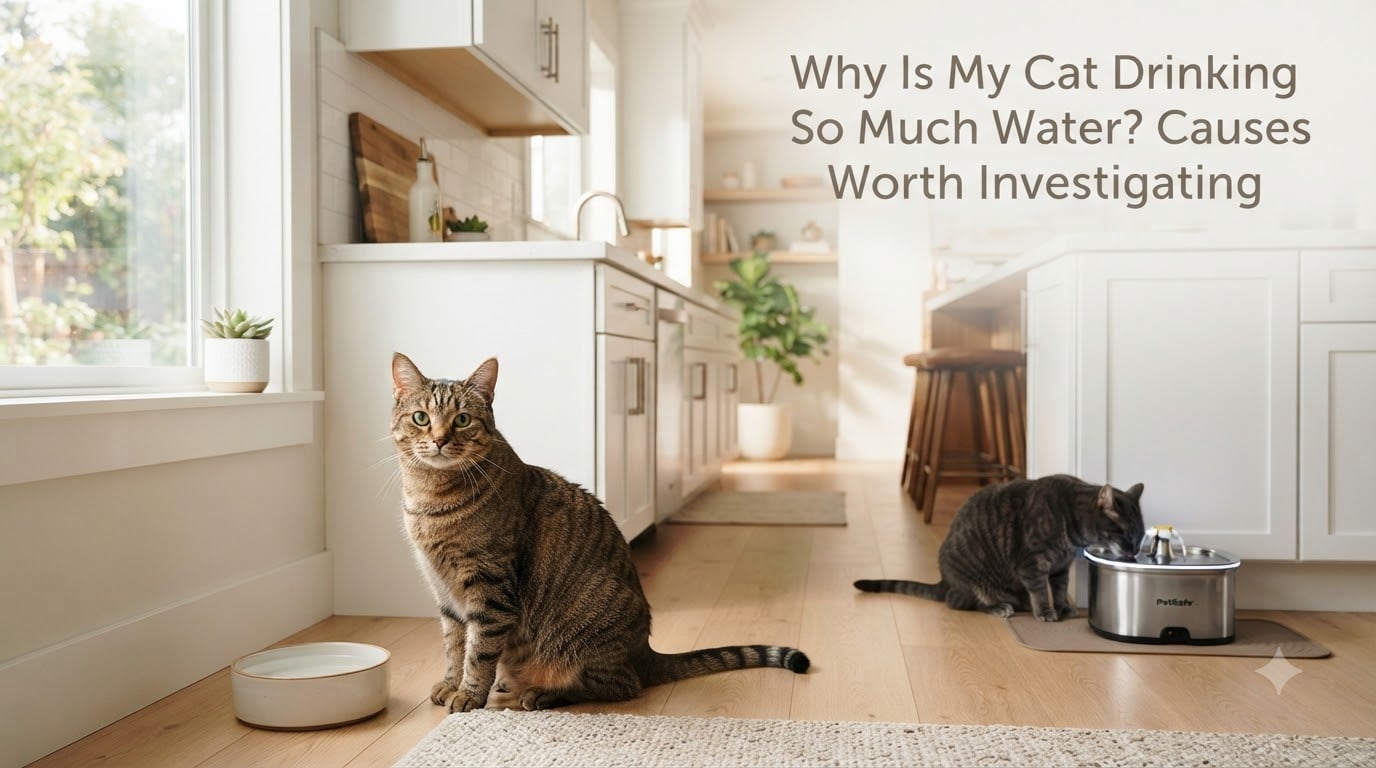 Why Is My Cat Drinking So Much Water? Causes Worth Investigating