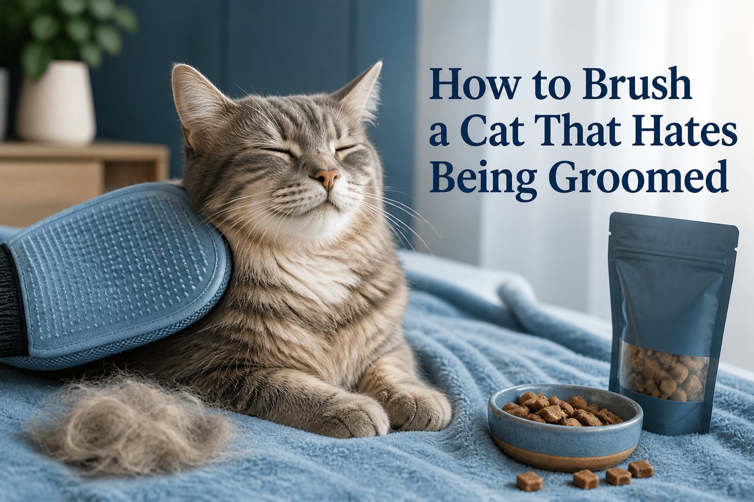 How to Brush a Cat That Hates Being Groomed