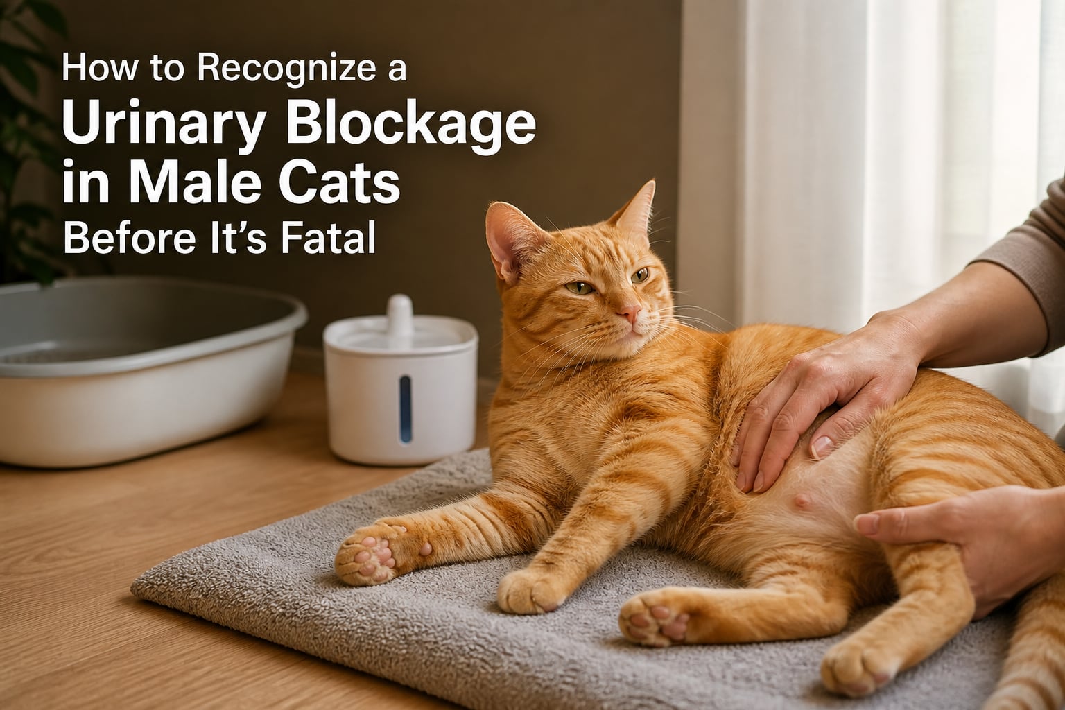 How to Recognize a Urinary Blockage in Male Cats Before It's Fatal