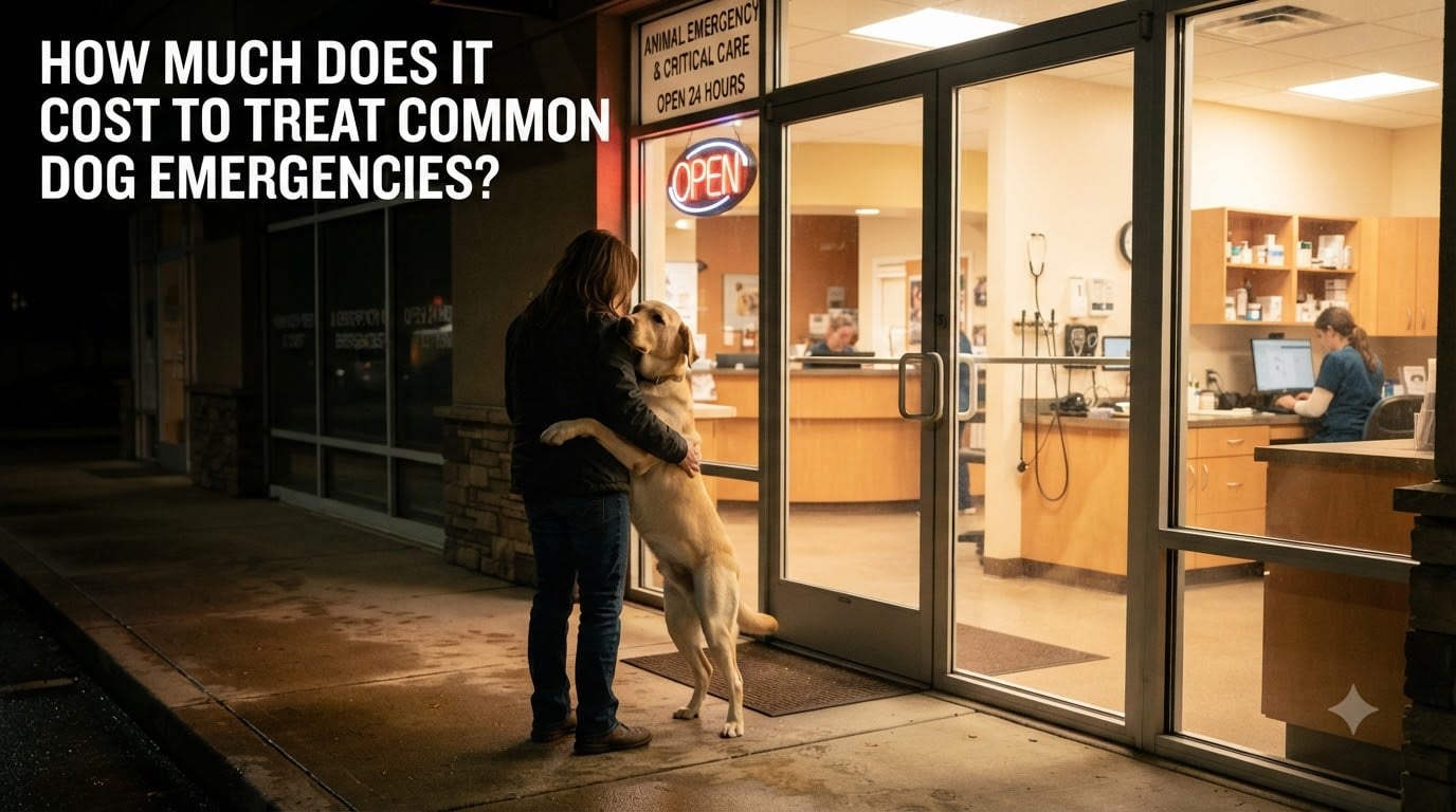 How Much Does It Cost to Treat Common Dog Emergencies?
