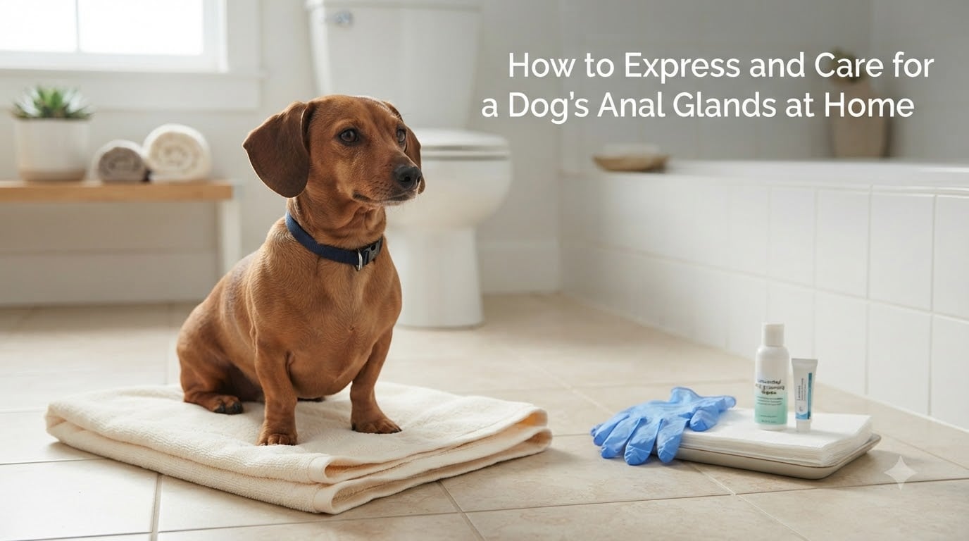 How to Express and Care for a Dog's Anal Glands at Home