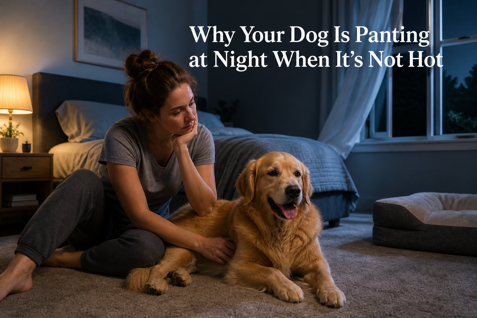 Why Your Dog Is Panting at Night When It's Not Hot
