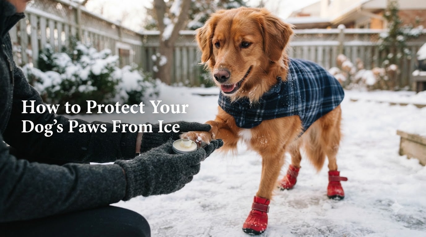How to Protect Your Dog's Paws From Ice