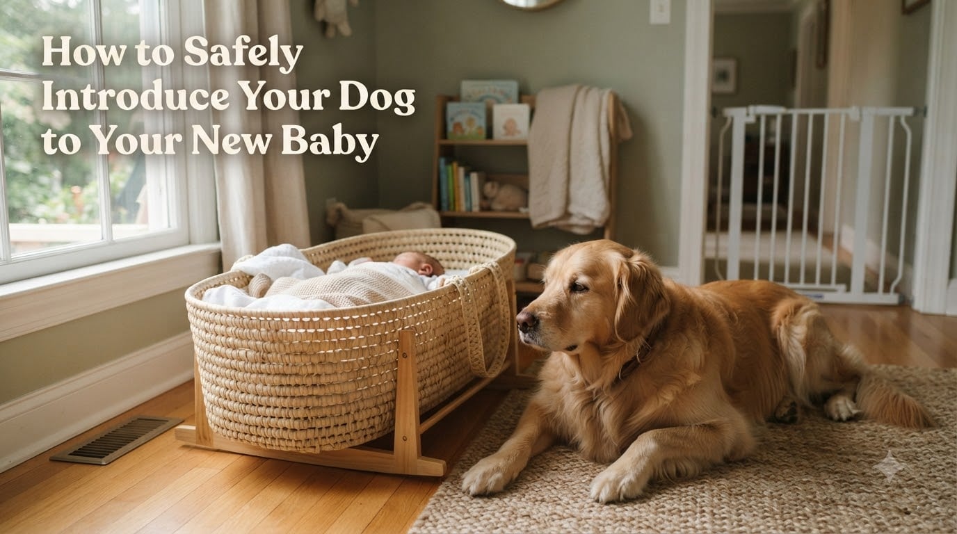 How to Safely Introduce Your Dog to Your New Baby