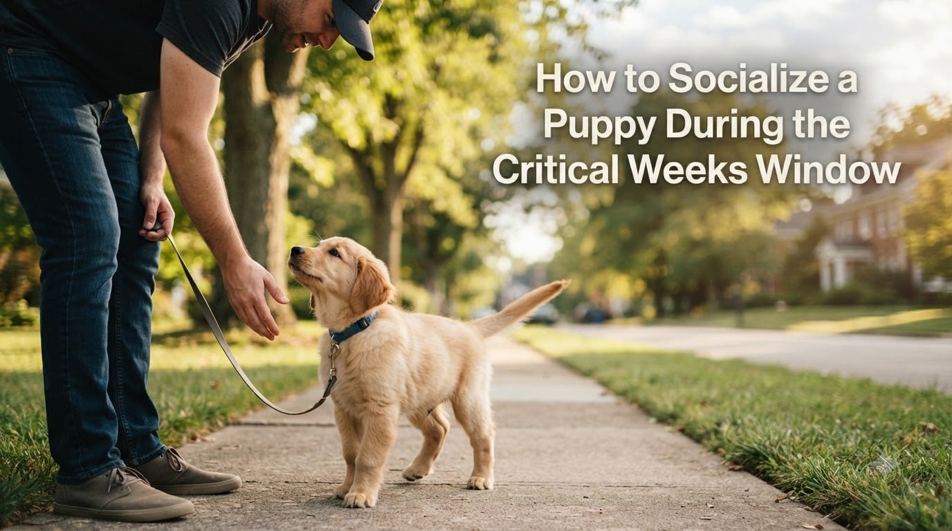 How to Socialize a Puppy During the Critical Weeks Window