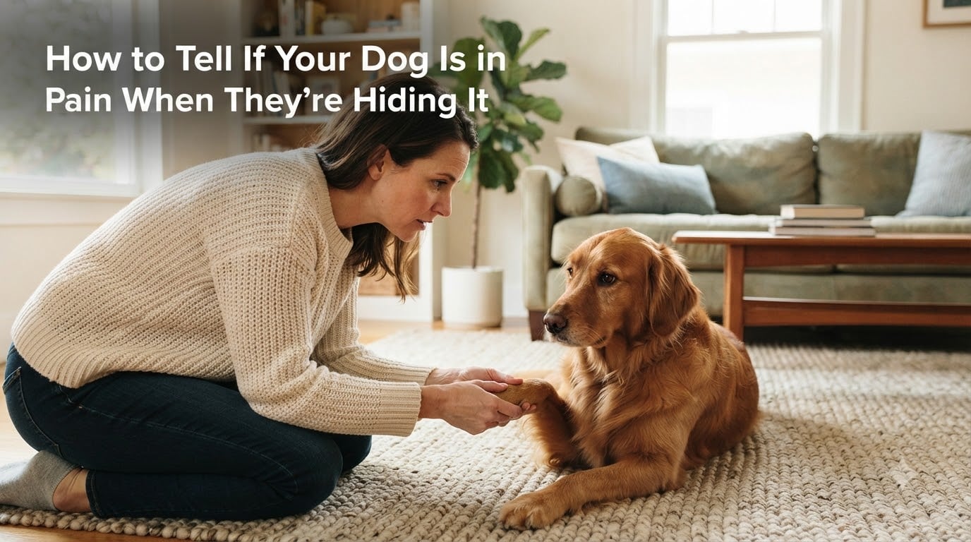 How to Tell If Your Dog Is in Pain When They're Hiding It