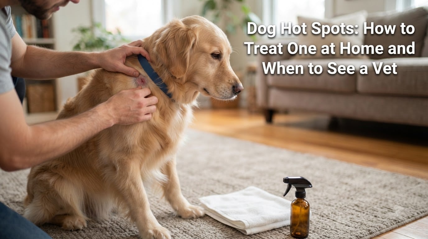 Dog Hot Spots: How to Treat One at Home and When to See a Vet